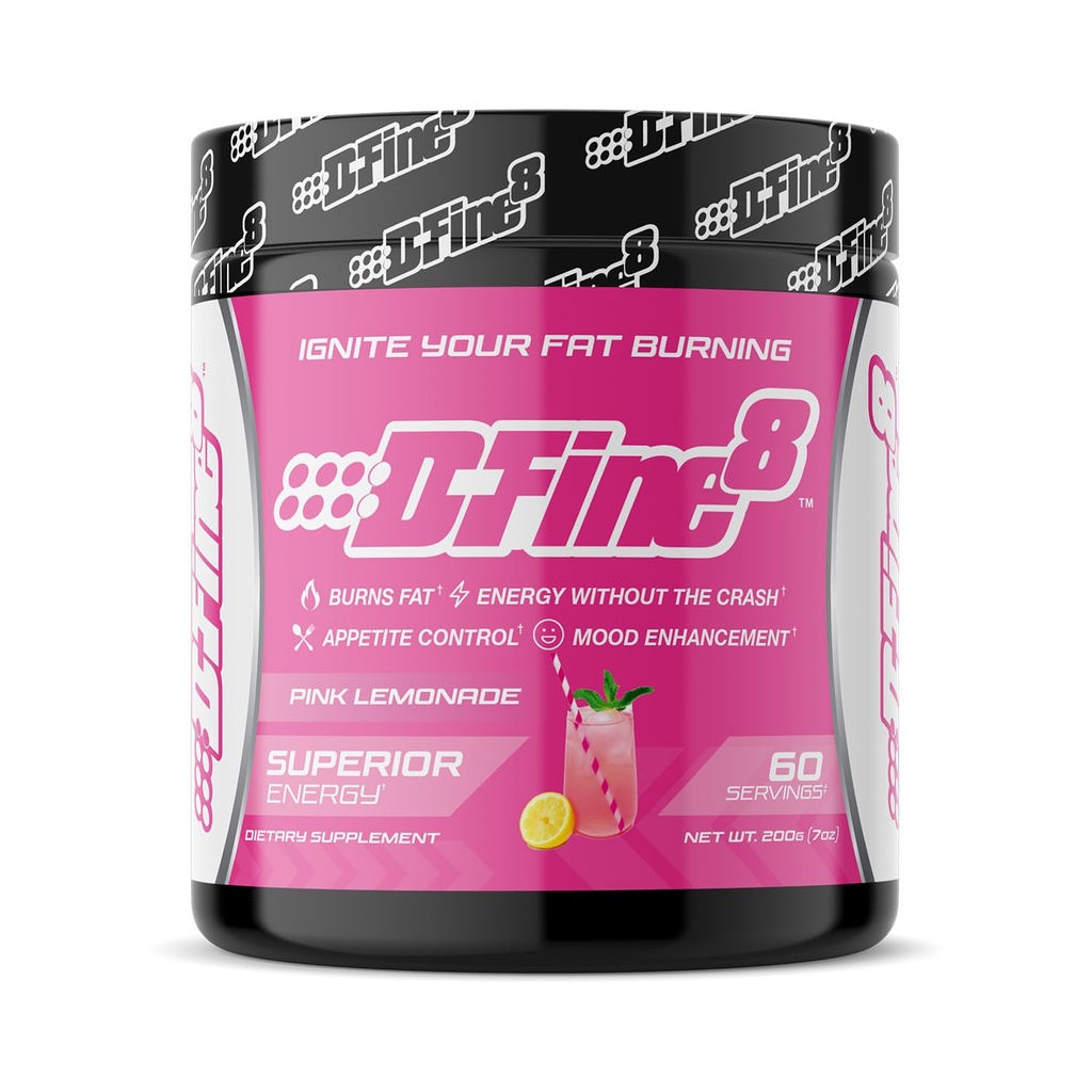Thermogenic Prematout Energy Powder & Shredding Suplement, Boost Energy Mood & Focus, Sugar Free, Contains Senctiv, Endurance, 300mg Caffeine, N- AcetylLLL- Tyrosine (Pink Lemonade)