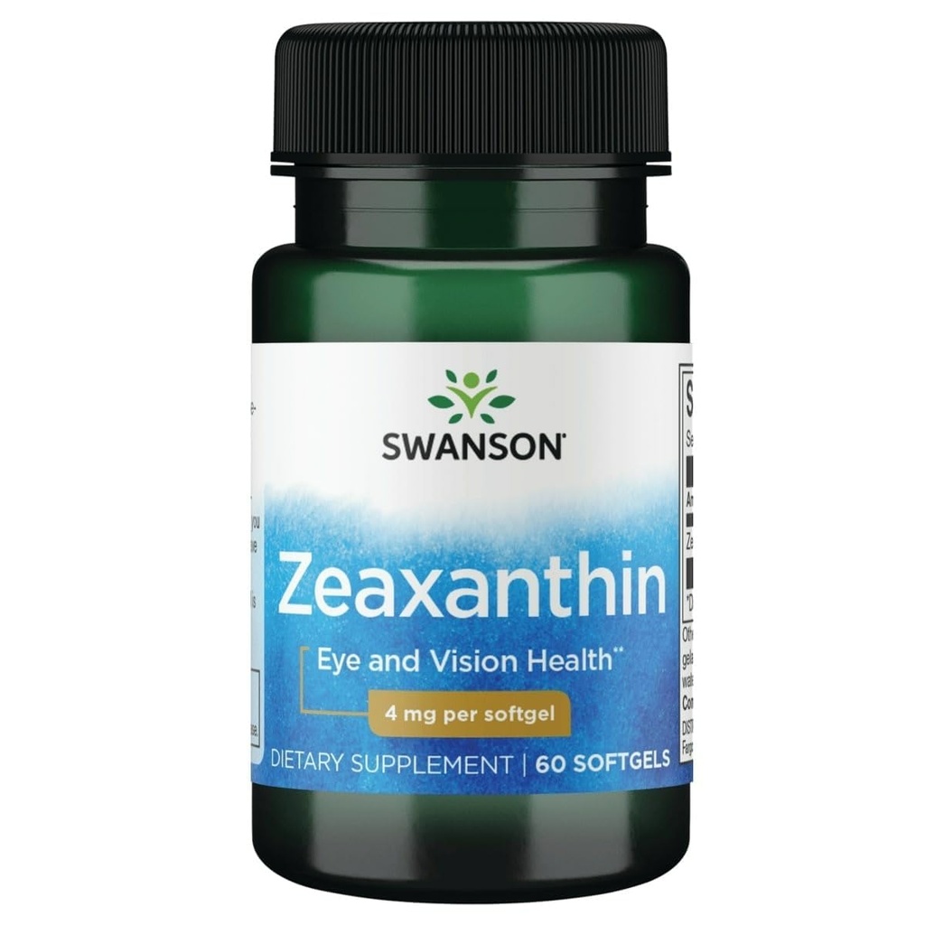 Swanson Oraxanthin 4 Miligram 60 Sgels