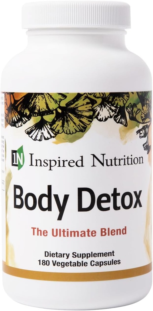 Detox Tubuh - Detox dan Dukungan Hati - 180 Kapsul