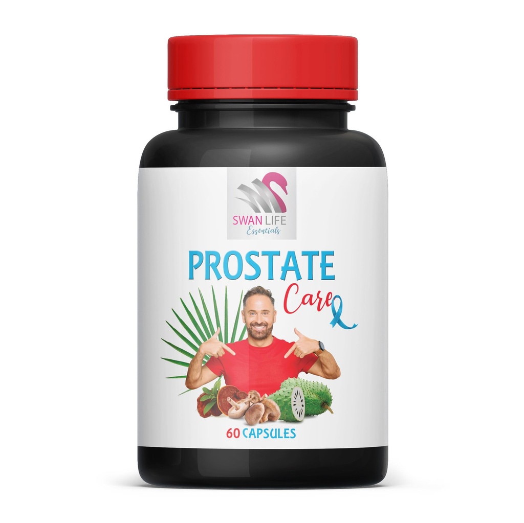 Melihat Palmetto Mushroom, Reishi, Shiitake, Saw Palmetto, dukungan prostitusi untuk pria, 1 Bottle 60 Capsules