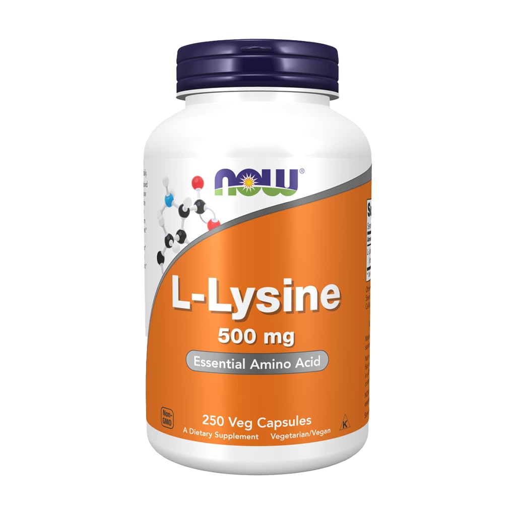 Sekarang Makanan LLysine 500 Miligram, 250 tablet