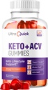 LivorKA Ultra Quick Keto ACV Gummies - Ultra Quick Gummies, UltraQuick Keto Plus ACV Gummies, Ultra Quick Keto Keto ACV Dukungan, UltraQuick, 60 Gummies selama 1 Bulan