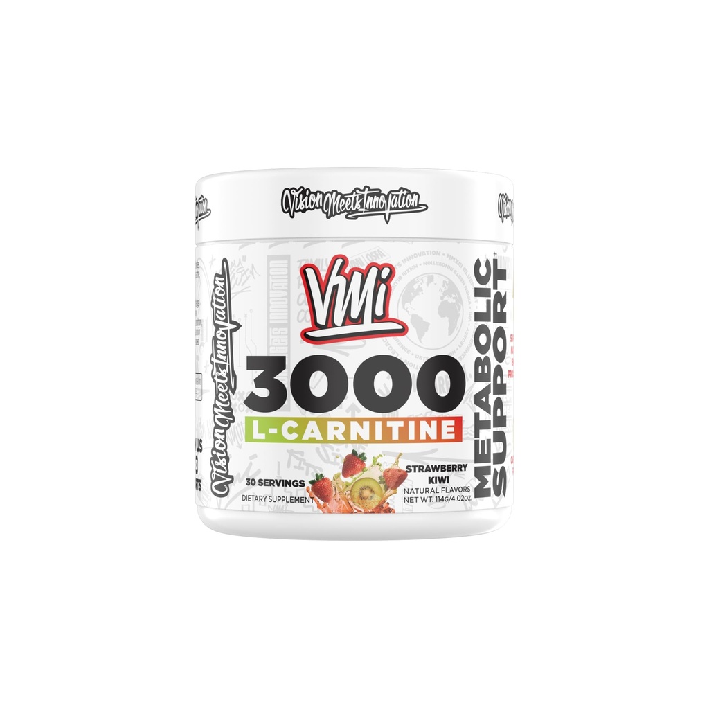 VMI Sports L-Carnitine 3000 Powder = 124; 3000 mg L- Carnitine 124; Metabolic Dukung Maksimum Absorpsi Formula 124;