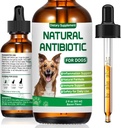 Antibiotik untuk Anjing, Antibiotik Alam untuk Anjing, Pet Antibiotik, Dog Multivitamin, Support Dog Allergy dan Itch Relief, Tambahan Dietary, Suppplemen Natural Herbal