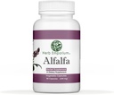 Herb Emporium Alfalfa (Mediterania Sativa L, Alpalpa) Capsules 90 Vegetable Capsules (340 mg) Supplemen Herbal untuk Ditraffiled Sehat (Paket 1)