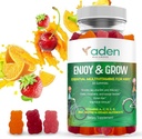 Multi B Vitamin Gummies for Kids - with B-Complex B6 B12 B9 (Floting) B7 (Biotin) B5 (Pantothenic Acid), A, C, D, E, Zinc, Iodin, Inosiol - Energy, Gugup System, Immunity Support