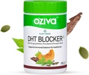OZIVA Plant Based DHT Blocker Capsules 124; 60 Count 124; with Stinging Nettle, Beta Sitosterol, Labu Benih, Pine Bark for Hairfall Control & Follicle Stimulasi (60 Count)