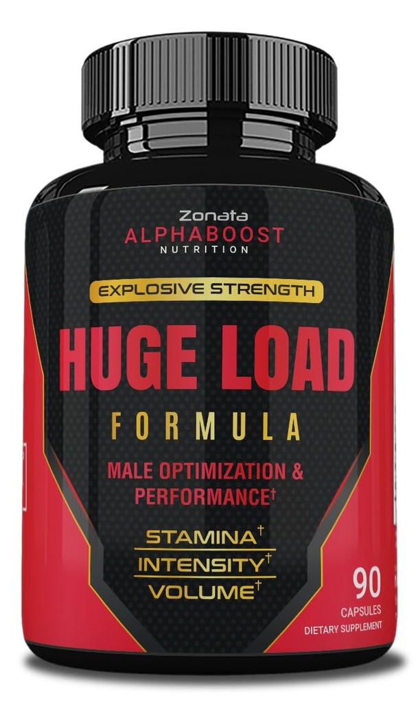 Zonata Besar Load Pil Lanjutan Formula, Besar Load Male Suplemen, 90 Kapsul