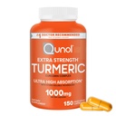 Tambahan Curcumin Quhol, 1000mg dengan absorpsi Ultra Tinggi, untuk Dukungan Bersama, Katup Kekuatan Ekstra, 150 Cacah