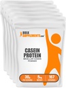BulkSuplements.com Casein Protein Powder - Mivault Casein Powder, Slow Digesting Protein - Unflastened & Gluten Free, 30g per Serving, 1kg (2.2 lbs) (Paket 5)