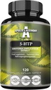 5- HTP 150 mg per Capsule - 120 Vegan Capsules - 4 Bulan Supply - Darionia Sederhanakan Ekstrak Benih - Enhances Mood dan Well- Menjadi - Dietary Supplemen oleh Apollo 's Hegemony