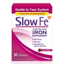 Slow Fe 45mg Iron Supplement for Iron Deficiency, Slow Rilis, High Potency, Easy to Swallow Tablets - 30 Count