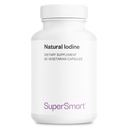 SuperSmart - Natural Iodin 1000mg per hari (Patented & High Strength) - Suply Sea Kelp Iodin Suplement - 650pm of Iodin 14; Non- GMO & Gluten Free - 60 Vegetarian Capsules