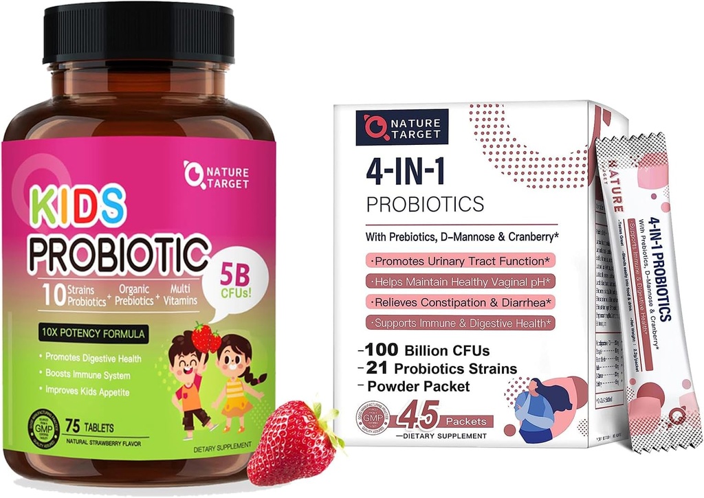 NATURE TARGET Probiotik - for- Perempuan + Anak Probiotic Chewable