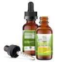 Omega 3 for Kids - Organic Lemon, Vegan, Liquid Suplemen - Kids Fish Oil with DHA, EPA, DPA Fatty Acids - Tanaman Based Algae Oil - Imune, Heart, Brain Health for Chidlen- 3060 Doses