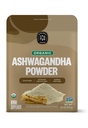FGO Organic Ashwagandha Root Powder, 32oz Resleable Bulk Bag, Non-GMO, India Ginseng, Withania Somnifera, Sourced from India (Paket 1)
