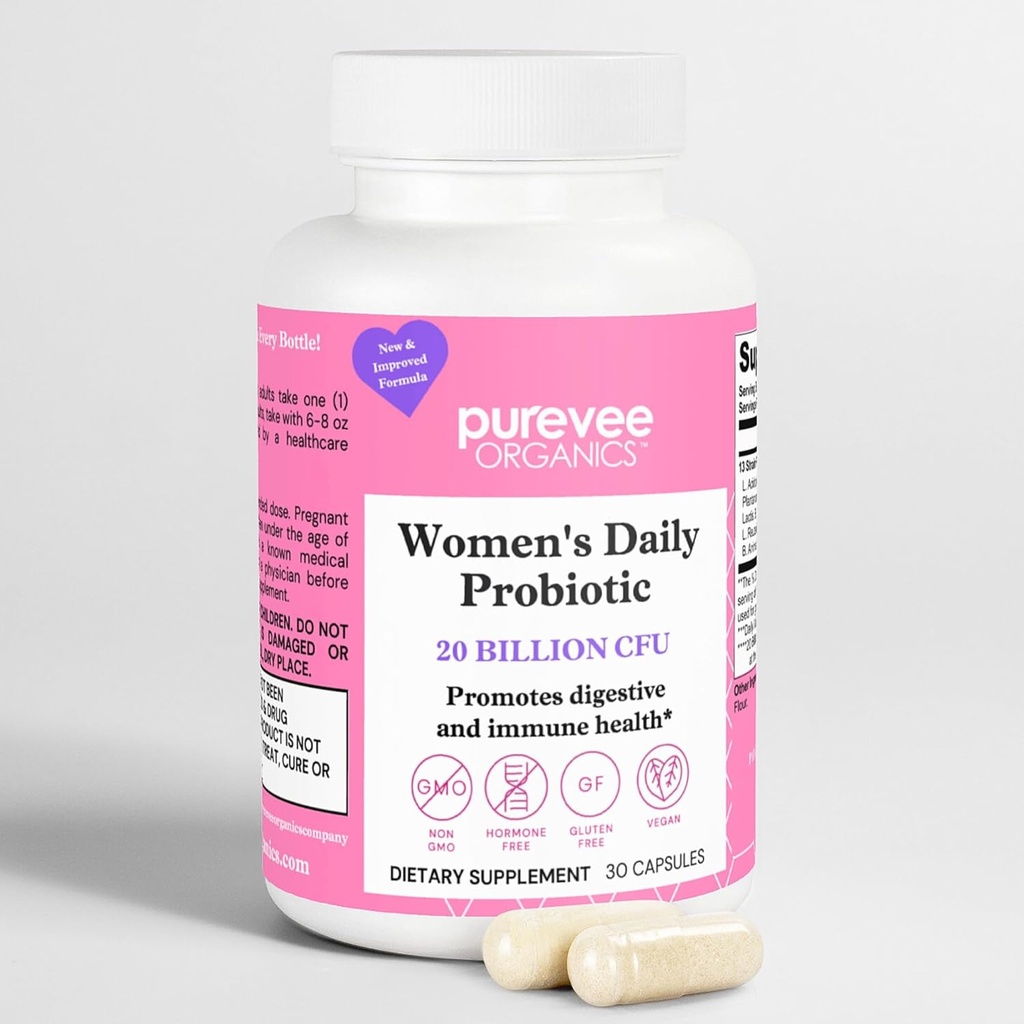 Vaginal Progories for Women, 13 Escalyptic Probiotic Strains, Vaginal + pH balance for Women Pills and Urinary Tract Health, 30 Caps