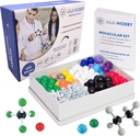 Model Kit Molekul Molekuler dengan Atom, Bonds, Guide, Alat Removal Bond