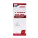 Quality Choice Children 's Relief & Fever Reducer for Kids, 4fl oz Acetaminopren 160mg per 5ml, Ibuprofen & Aspirin Free, Liquid Cold and Flu Medicine for Kids, Pengobatan Kekuatan Biasa OTC