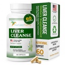 Nature 's Nectar Liver Cleanse Detox & Repair - Active Liver Support with Milk Thistle Liver Detox - Helping Repair & Protect Liver, Aids Fatty Liver & Gallbreeze Health - 60 Capsules