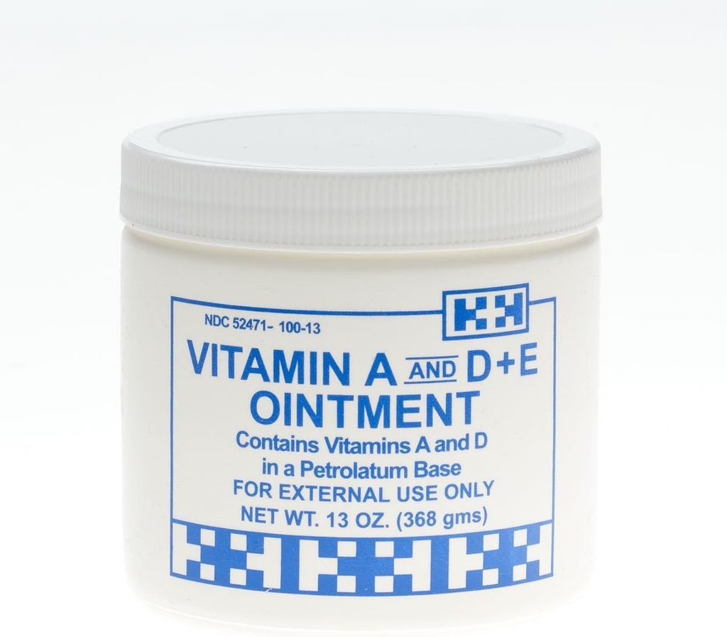 Gentell GEN-23450 Vitamin A & D + E Overse 13 oz. Jar (Paket 4)