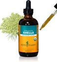 Herb Pharm Khella Ekstrak untuk Sistem Repiratory Dukungan - 4 Ounce