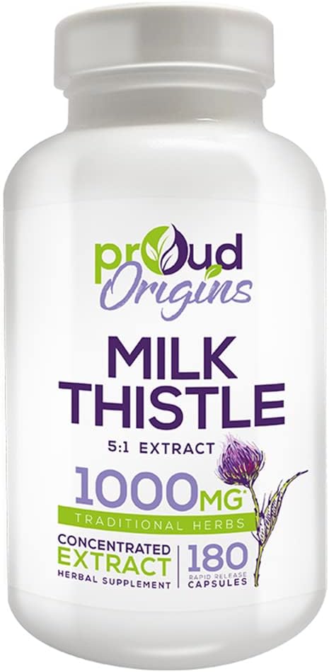 100mg Milk Thistle Membantu Mempertahankan Fungsi Hati Sehat, Optimasi Kesehatan, Rapid Pelepasan, Gluten Suplemen Bebas - 6- Bulan Suppply
