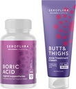 Boric Acid Vaginal Suppotories Odor Control - Butt & Thousand Acne Cream Clearing untuk Pimples - Bundle
