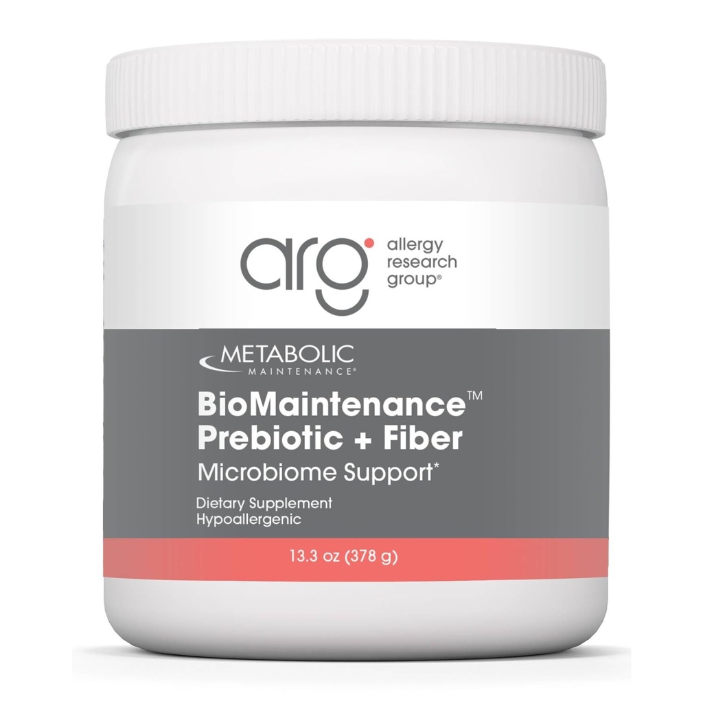 Metabolic Maintenance BioMaintenance Prebiotic + Fiber Powder - Mendukung Fungsi Kesehatan Gut & Imune - Pure, Easy Addens-in tanpa Sweeteners atau Penjual (378g / 60)