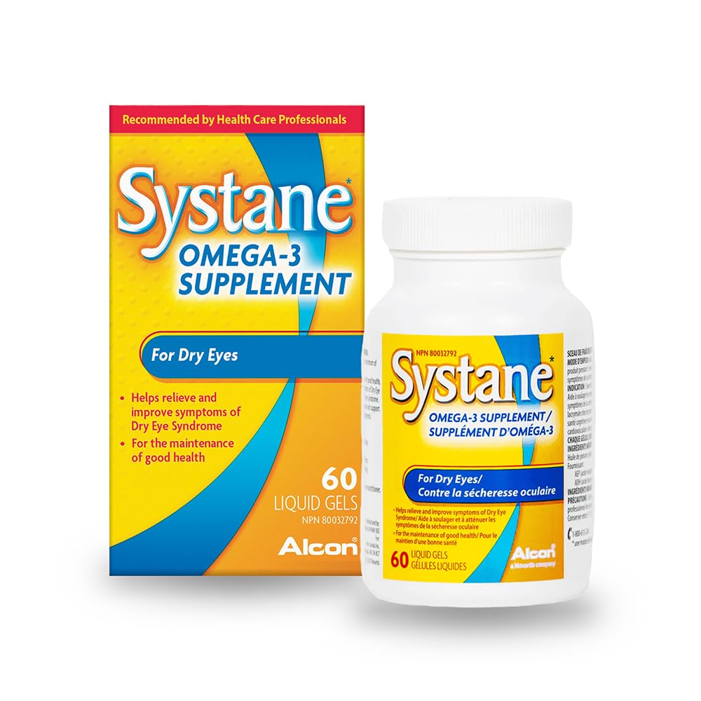 Alcon Systane Vitamin Omega- 3 Air mata sehat 60 Softgel