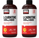Force Factor L Carnitine Suplement, Liquid L- Carnitine 3000 mg untuk Membantu Turn Fat Into Energy, Dukung Muscle Recovery, dan Boost Cellular Energy, Maximum, Non-GMO, Orange Flavor, 16 Oz.
