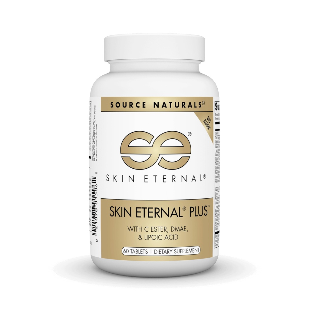 Sumber: Skin Eternal Plus, dengan C Ester, DMAE, & Lipoic Acid - 60 tablet