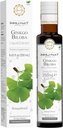 Ginkgo Biloba Premium Liquid Suplemen - 8.5oz - Enhances Memory & Kognitive Fungsi - Herbal Formula