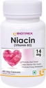 Rise Niacin 14mg Vitamin B3 dengan Inositol 50mg Suplemen - 60 Veg Capsules, Naurtral