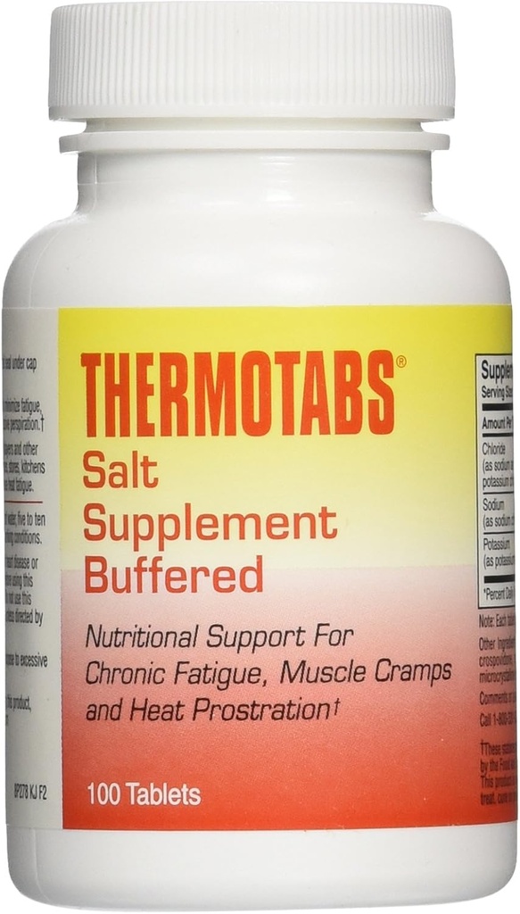Persediaan Garam TherMOTABS Buffered Tablet, 100 Cacah (Paket 3)