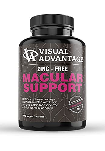 Zinc Free AREDS 2 untuk Kesehatan Mata - 3 Bulan Supply - berdasarkan The Areds II Studi tetapi Tanpa Zinc