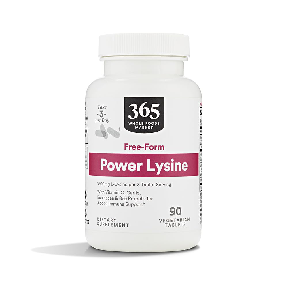 365 oleh Whole Foods Market, Lysine Power, 90 Cacah