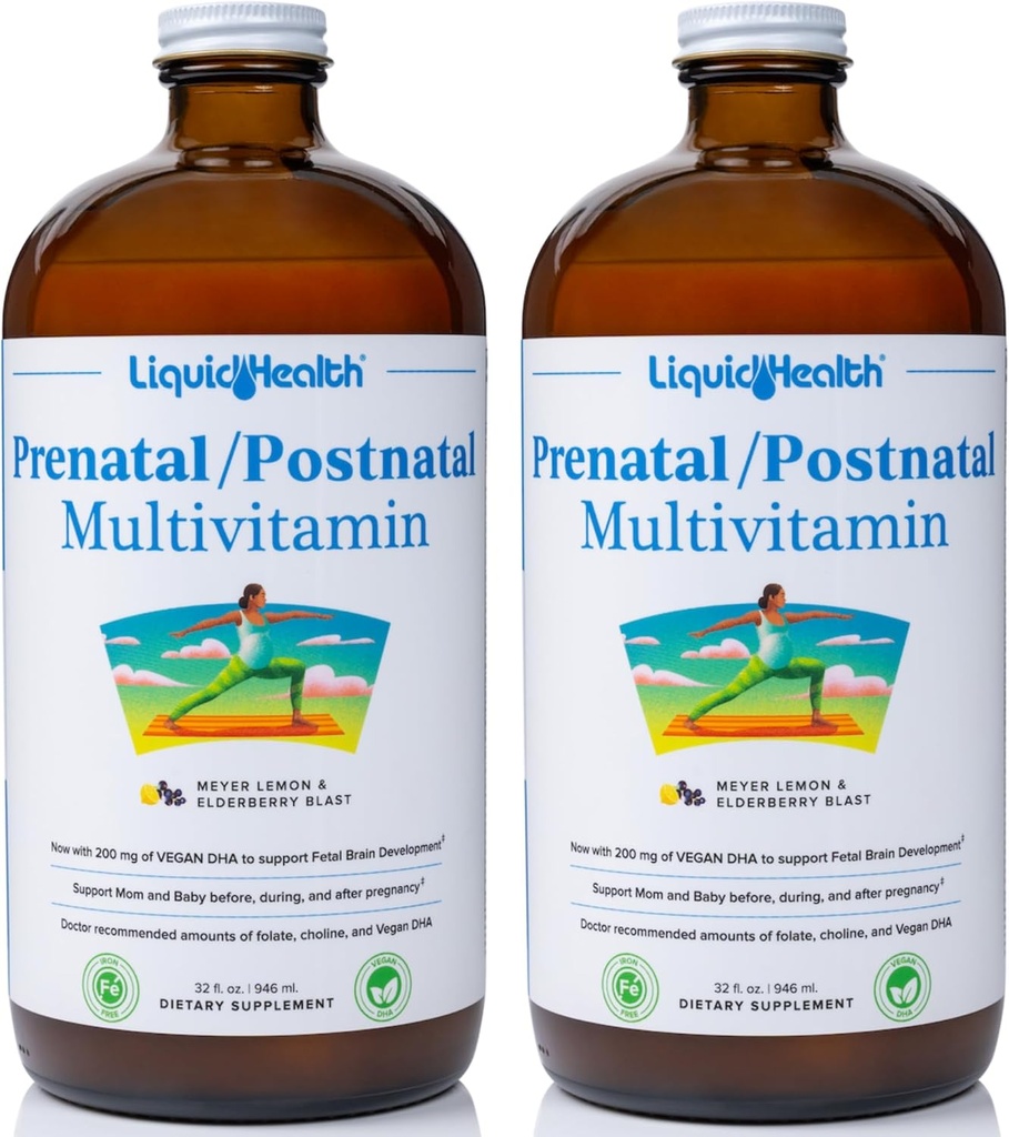 LIQUIDHEALTH Prenatal / Posnatal Multivitamin Women 's Multivitamin