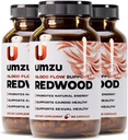 Suplemen UMZU Redwood Nitric Oxide Booster, 3-Bulan - Nitric Oxide Suplement with Vitamin C, Garlic & Horse Chestnut - Supports Healthy Circulation, Blood Flow, Energy, Stamina dan Daily Vitalitas