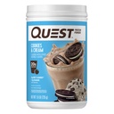 Quest Nutrection Cookies & Cream Protein Powder, 20g Protein, 1g Sugar, Low Carb, Gluten Free, 1.6 Pound, 24 Servis