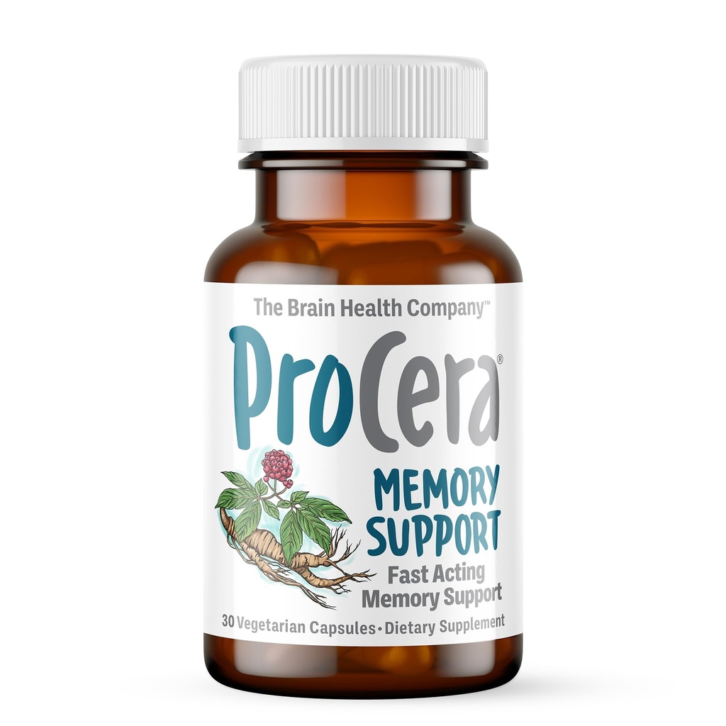 Dukungan Memori Procera - Berdasarkan 60 + Ingrediens Studies - Boost Mental Performance