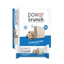 Power Crunch Protein Bars, Snack Protein Tinggi dengan Rasa Lezat, Cookies dan Crème, 1.4 Ounce (12 Count)