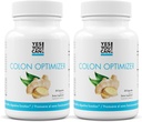 Ya Anda bisa! Propotik Colon Optimizer Suplement - Gut Health and Stomach Suplement for Men and Women, Organic Progories with Ginger and Peppermint for Digetical Health, 30 Kapsul - 2 Pack