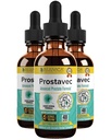 Prostavec Advanced Prostate Supplemen - Formula Liquid for Faster Absorpsi dengan Pygeum, Saw Palmetto, Shinging Nettle + Turmeric & Imiana - Vegan, Non-GMO - 6 fl oz