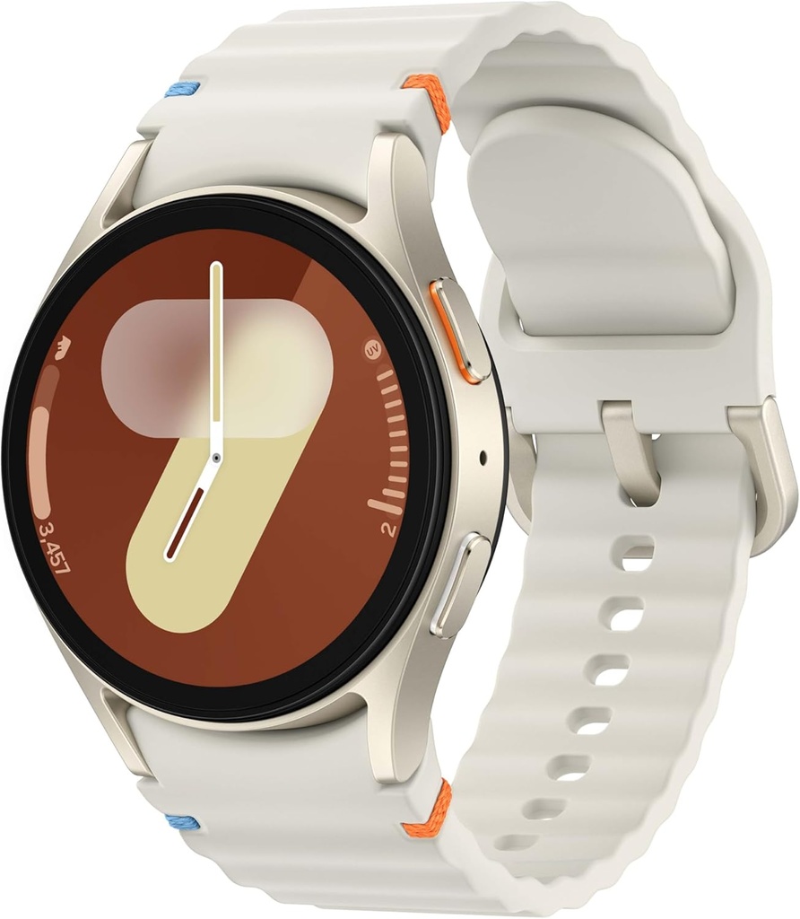Samsung Galaxy Watch 7 40mm LTE AI Smartwatch Skor w / Energy, Wellness Tips, Heart Rate Tracking, Sleep Monitor, Fitness Tracker, 2024, Cream [US Version, 1Yr Manufacert Warranty]