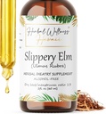 Slippery Elm (Ulmus Rubra) Dry Bark Alcohol- Free Liquid Extract (2 oz)
