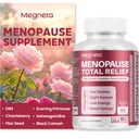 Suplemen Menopause bagi Perempuan, Dukungan Pewarna Panas & Cuaca Malam, dengan Cohosh Hitam, DIM & Evening Primrose, Keseimbangan Hormonal & Mood Dukungan - 60 Kapsul