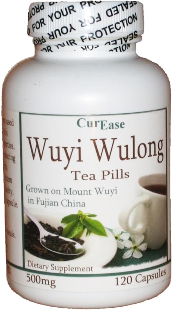 Wuji Wulong Tea Capsules 500mg 120 Capsules 60 Servis