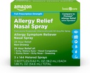 Perawatan Dasar 24- Hour Relief Nasal Spray, Fluticasone Propionate (Glucokorticoid) 50 mcg, Full Prescription Kekuatan, Non- Drowsy, 0.62 fl oz (Paket 3)