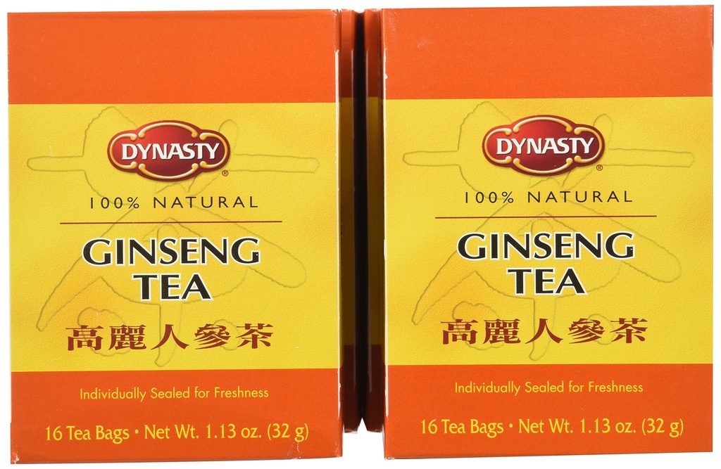Dynasty Tea, Ginseng, 1.13-Ounce (Paket 6)